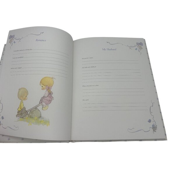 Grandmother's Precious Moments Special Memories for My Grandchild Keepsake Book - Picture 6 of 8